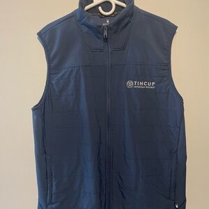 Spyder Dark Blue Men's Vest with Tincup collab
